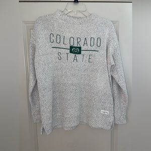 Colorado State University Terry Cloth Crewneck Sweatshirt - Men’s Small
